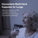 SinoClear PM Lung Detox & Sinus Pressure Relief Supplement 60 caps