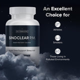SinoClear PM Lung Detox & Sinus Pressure Relief Supplement 60 caps