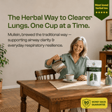Pure Mullein Leaf Tea — Clear, Comforting Breathing, One Cup at a Time