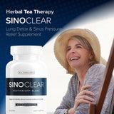 SinoClear Lung Detox & Sinus Pressure Relief Supplement (60 Caps)