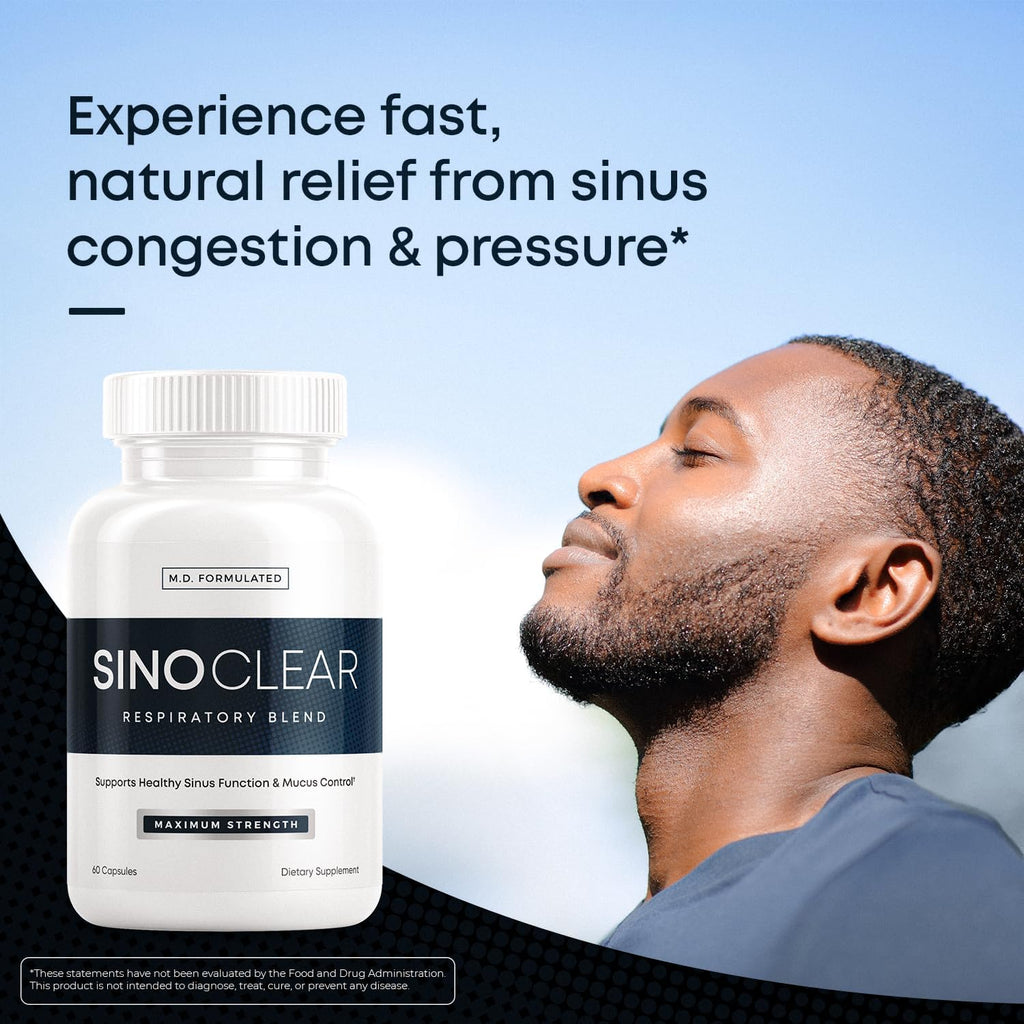 8-in-1 Natural Sinus Relief Sinoclear