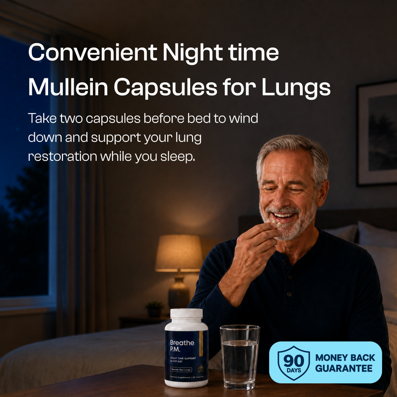 Breathe P.M. — Your Calm Nightly Ritual for Rest & Everyday Respiratory Wellness