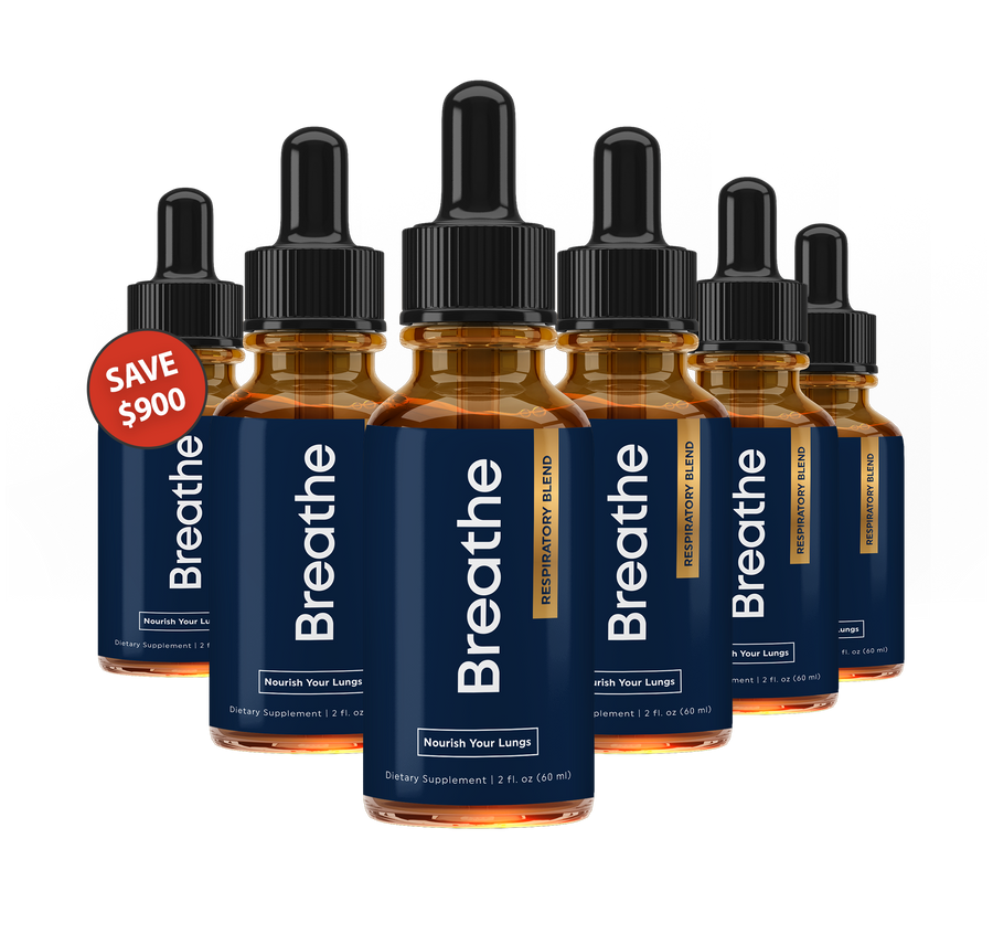 Breathe easier. Move freer. Feel like you again — 6 Bottles Bundle