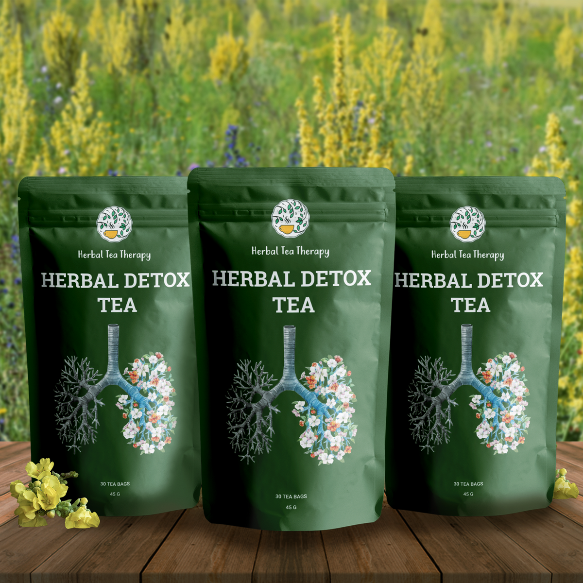 Try 2 Bottles + Get 1 FREE! Herbal detox tea (3 Pack)